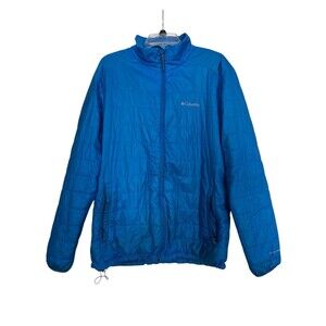 Columbia Men's Jacket Powder Lite II Large Insulated Puffer Omni Heat Gorpcore